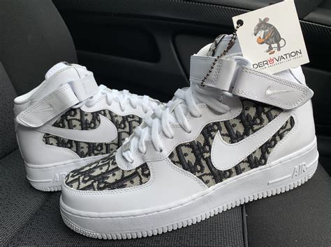 air force 1 mid dior|Dior air force 1 custom.